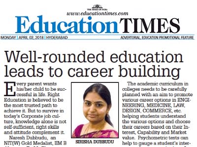 newspaper article about quality education