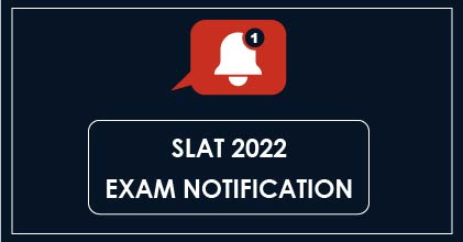 SLAT 2022 Exam Notification