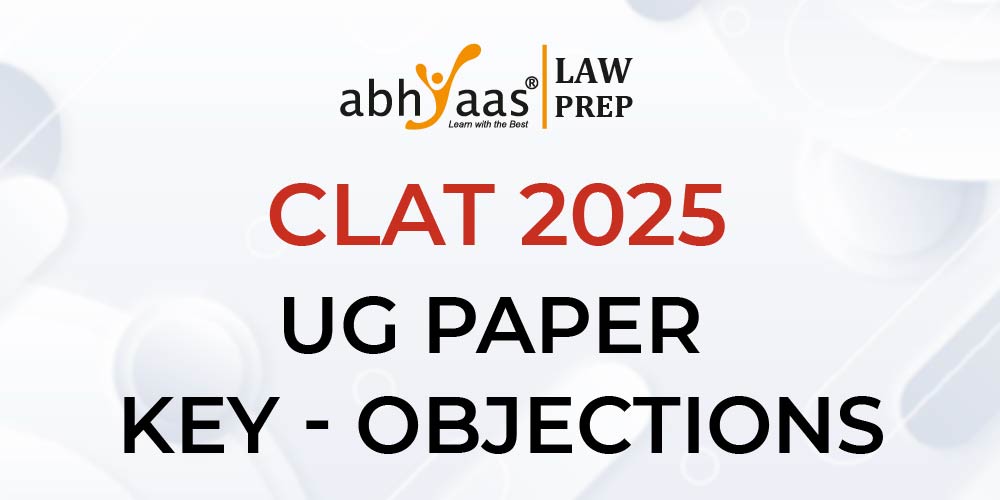 CLAT 2025 UG Paper Key