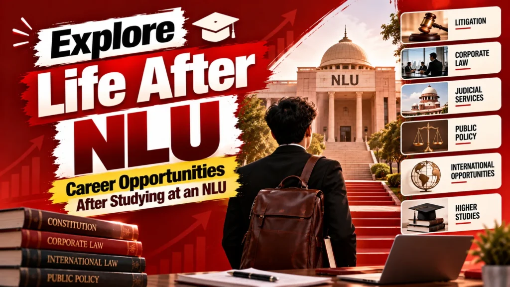 Explore Life After NLU : Career Opportunities After Studying at an NLU
