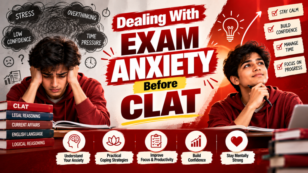 Dealing With Exam Anxiety Before CLAT