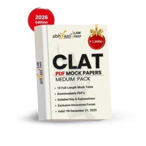 CLAT 2026 MEDIUM MOCK PDF'S