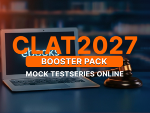 CLAT 2027 BOOSTER MOCK TEST SERIES ONLINE