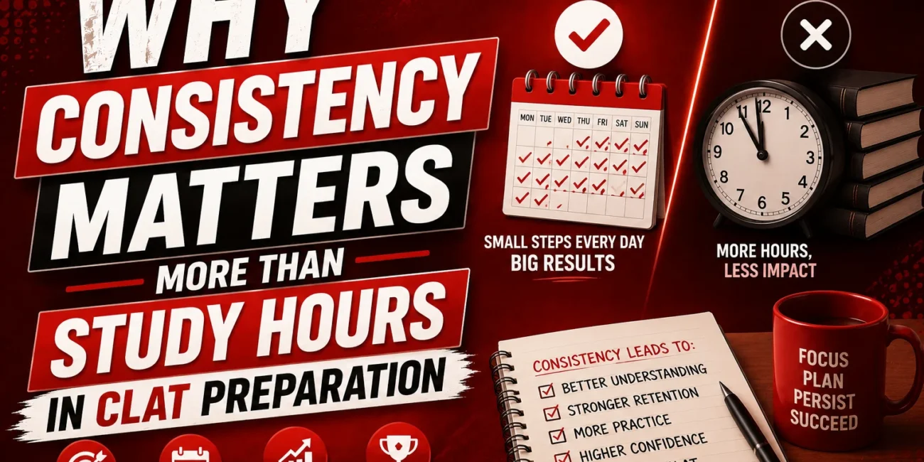 Consistency in CLAT Preparation